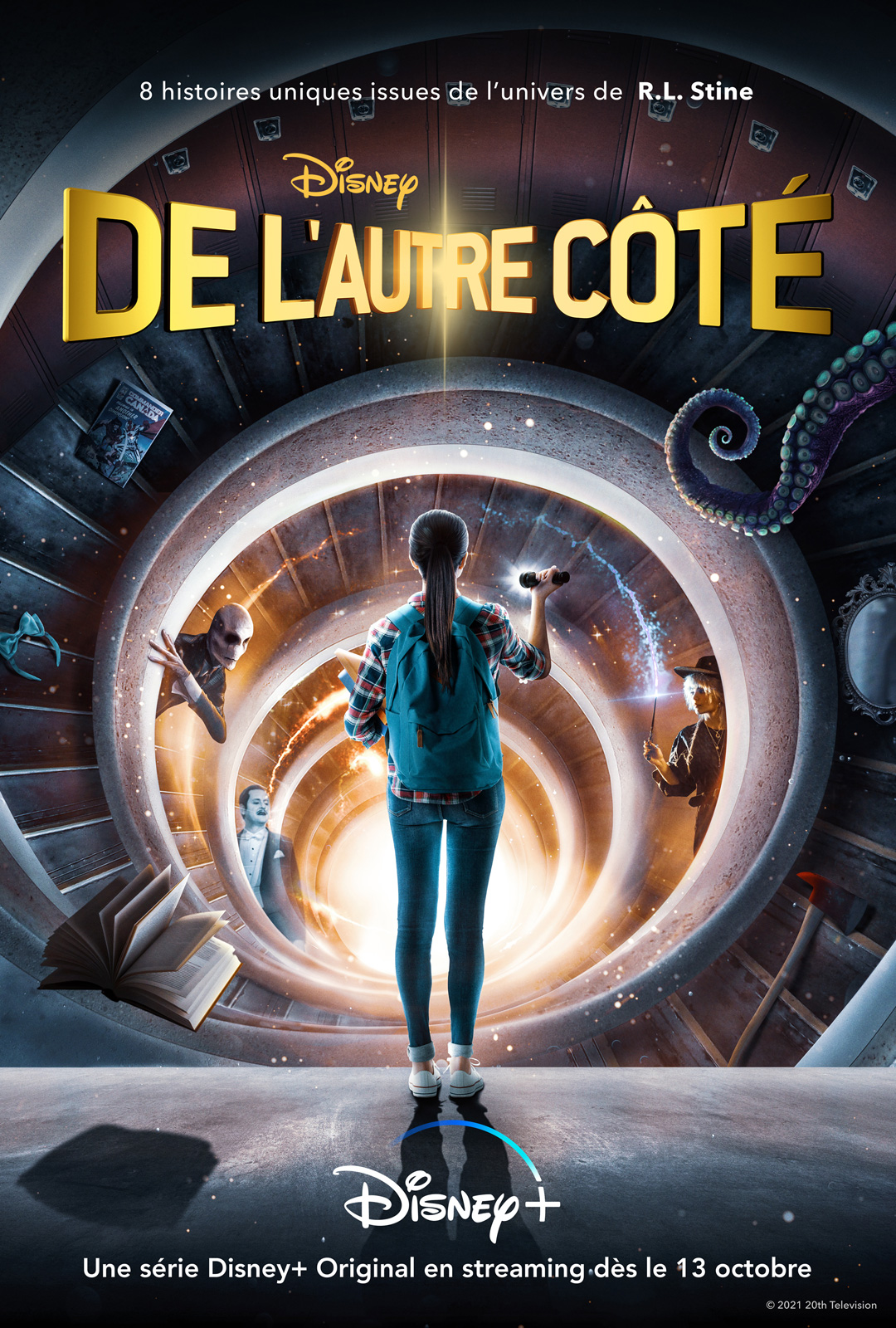 De l'autre côté saison 1 poster